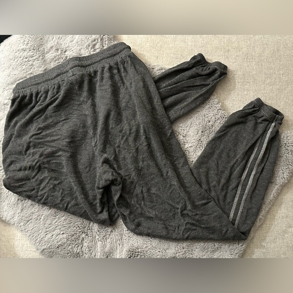 Gray Jogger Pants with Drawstring - Picture 2 of 5